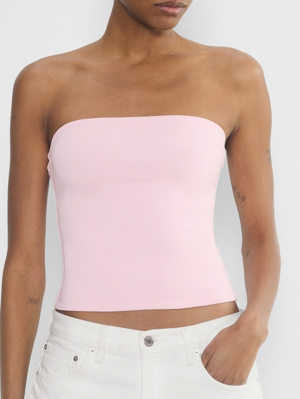 ARITZIA CONTOUR Pink Tube Top